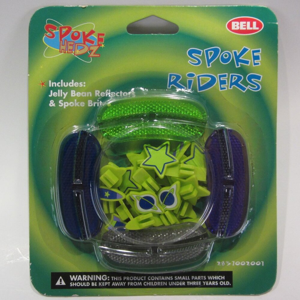Bell Spoke Hedz Spoke Riders w/ Jelly Bean Reflectors for Bike - NEW
